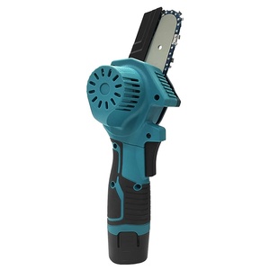Mini tronçonneuse portable rechargeable 12V 3 pouces pour la coupe du bois, l'élagage domestique et le jardinage, avec batterie au lithium - Product Image 2