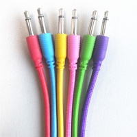 Câbles patch mono 3,5 mm à angle droit en gros de Chine Alibaba, câble Eurorack 3,5 mm en PVC pour synthétiseur modulaire