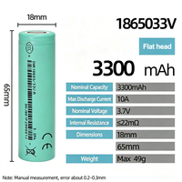 Batteries rechargeables cylindriques au lithium-ion INR18650 33V 3200mAh 18650 3.7V 33V pour pack de batteries au lithium-ion