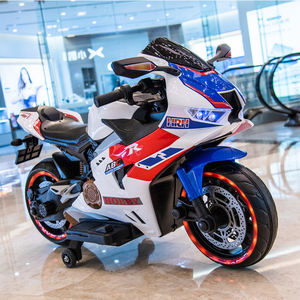 Toptan Safetikid 2-Seat elektrikli üç tekerlekli bisiklet çocuklar için müzik ve aydınlatma için 2-9 yıl Handrace <span class=keywords><strong>Rider</strong></span> motosiklet - Product Image 5