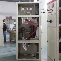 XGN66 12kV 630A Unidad de Conexión Anular (RMU) Aislada por Aire SF6, Gabinete de Red Anular de Alta Tensión de Acero Galvanizado IP40