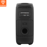 Enceinte de fête Bluetooth Encore Essential 2 avec double woofer de 6,5 pouces, 2 voies, 60W, éclairage LED RVB et télécommande