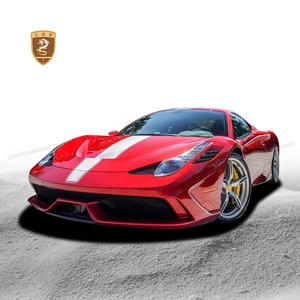 Kit Carrozzeria Completo in Fibra di Carbonio per Ferrari 458 Speciale: Paraurti Anteriore, Diffusore Posteriore, Spoiler, Minigonne Laterali, Cofano Motore - Product Image 6