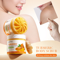 Gommage nettoyant exfoliant aux herbes de curcuma, antioxydant, universel pour tous types de peaux