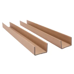 Recycle Angleboard Paper U Channel Carton U Shape Craft Paper Edge Protector Paper CORNER Board For Furniture