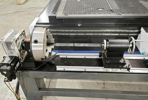 Machine de découpe du bois à refroidissement par air 4 axes 9KW Routeur CNC CA2030 1325 1530 avec rotatif pour bois MDF <span class=keywords><strong>ACP</strong></span> - Product Image 6