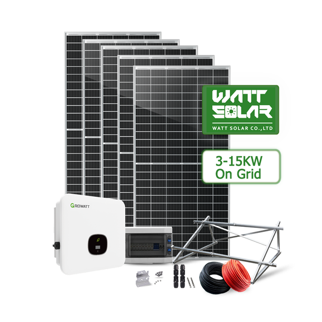 10Kw 20Kw 30Kw Solar System Pv Solar Energy Kits on Grid Hybrid Solar Generator System for Industrial