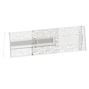 Drawer Organizer Transparent Expandable Rectangular Multi Functional Cabinet <b>Storage</b> Divider For <b>Kitchen</b> Bedroom Use - Product Image 5