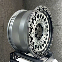Velg Alloy Forged X-RIMS 4x100 6x139.7 17-22 Inch Beadlock 4x4 Off Road untuk SUV