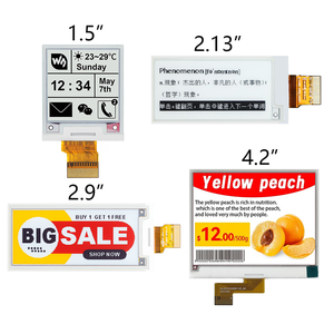 Fabricante de Pantallas de Papel Electrónico de 1.5, 2.13, 2.9 <span class=keywords><strong>y</strong></span> 4.2 Pulgadas, Pantalla de Tinta Electrónica, Pantalla <span class=keywords><strong>E</strong></span>-Paper, Interfaz SPI, Pantalla EPD - Product Image 1