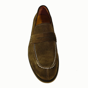 <span class=keywords><strong>Mocasines</strong></span> Clásicos Color Borgoña para <span class=keywords><strong>Hombre</strong></span>, Estilo Retro Caqui, Transpirables, de Piel Auténtica, Sin Cordones, Casuales, Vintage, de Moda - Product Image 2