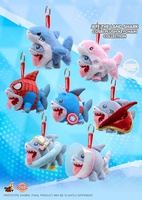 Nouveauté 2026 Hot Toys Jeff Land Shark Cosbi Porte-clés en peluche Collection Boîte mystère Figurines de dessins animés et films Produits dérivés d'animation
