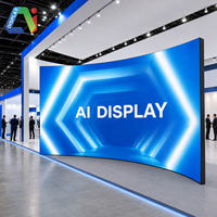 Écran LED de location P1.9 P2.9 P3.9 AI IP65 pour événements en direct, mur vidéo, rafraîchissement 7680Hz, images lumineuses, centres commerciaux