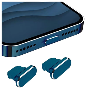 Capuchons anti-poussière pour port de charge avec support de prise pour <span class=keywords><strong>iPhone</strong></span> 14 13 12 <span class=keywords><strong>11</strong></span> X Xs 8 7 – Accessoire décoratif et protecteur doré anti-poussière pour port de charge - Product Image 1