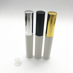 Tube vide en plastique transparent, givré, blanc, rose, noir de 10 ml et 5 ml pour mascara, brillant à lèvres et eye-liner avec couvercle coloré – Vente en gros - Product Image 1