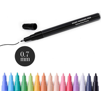 Stylos de peinture acrylique pour peinture sur roche, 24 marqueurs de peinture de couleurs classiques, pointe Extra Fine
