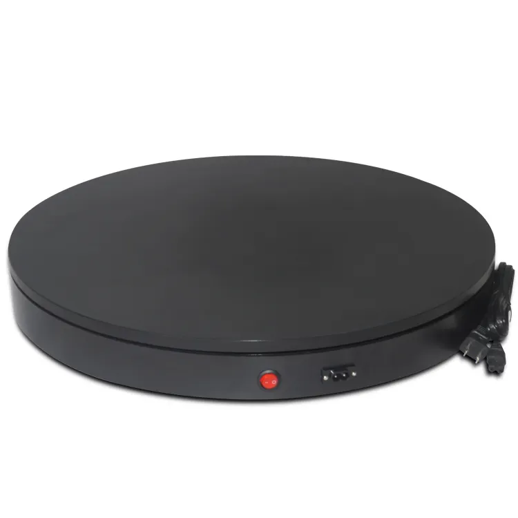 Turntable-bkl 20 "abd plug 110V veya 220V rastgele rotasyon otomatik çekim elektrikli 360 pikap iplik ekran standı