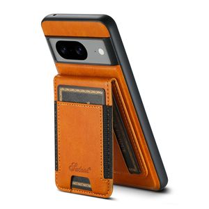 Funda de Cuero Desmontable 2 en 1 para Google <span class=keywords><strong>Pixel</strong></span> 8/8 Pro/7/9 Pro, Funda con Cartera y Carga Inalámbrica para iPhone 15/14 - Product Image 1