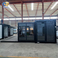 Kits modulaires de maisons préfabriquées en acier de 20 et 40 pieds, fabriqués en Chine, conteneurs extensibles pour usage en cour, préfabriqués résidentiels
