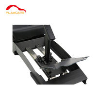 Silla de juego Soporte de cabina Volante de conducción F1 Cabina Simulador de conducción de automóviles Sim Racing Cabina para PS4 PS5