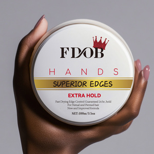 FDOM Vente en gros Pommade <span class=keywords><strong>à</strong></span> tenue <span class=keywords><strong>forte</strong></span> personnalisée Gel pour tresse coiffante Vendeur de marque privée Gel <span class=keywords><strong>à</strong></span> tenue supplémentaire - Product Image 1