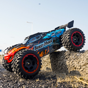 Coche de Control Remoto de Alta Velocidad de 2.4GHz, Camioneta Monstruo RC, Juguete de Carreras Eléctrico de 4 Canales, Escala 1:10, Vehículo Todoterreno RTR con Modo Burst - Product Image 6