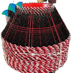 Trampa Redonda para Cangrejos, Jaula para Cangrejos, Trampa de Pesca, Una Entrada, Resistente, para Aguas Profundas, Trampa para Acuicultura - Product Image 4