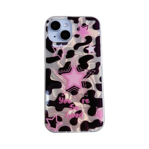<span class=keywords><strong>Coque</strong></span> <span class=keywords><strong>de</strong></span> <span class=keywords><strong>téléphone</strong></span> mignonne 'You're so Good' avec étoiles roses et imprimé vache noire, compatible avec iPhone 13/14/15, <span class=keywords><strong>coque</strong></span> <span class=keywords><strong>Kawaii</strong></span> pour filles tendance - Product Image 6