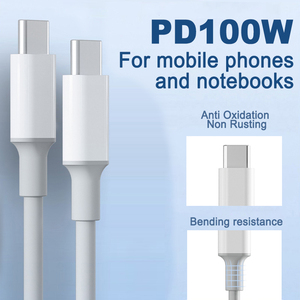 สายดาต้า USB 5A 100W Type C ชาร์จเร็วเหมาะสำหรับชาร์จโทรศัพท์มือถือ Apple Huawei Xiaomi <span class=keywords><strong>Samsung</strong></span> - Product Image 4