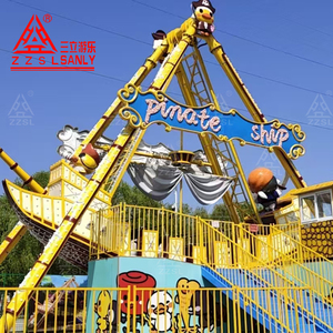 Manège <span class=keywords><strong>Viking</strong></span> Pirate Ship en fibre de verre, grand équipement d'amusement extérieur à vendre - Product Image 1