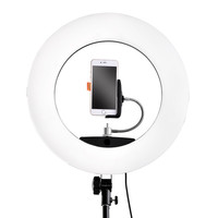FS-480II 3200-5500K Fotografi Lampu Cincin Dapat Diredupkan Kamera Foto/Studio/Telepon/Video 18 "48W 480 Lampu Cincin LED