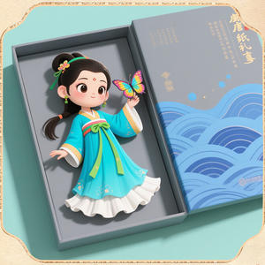 Figura de la serie Tang Niu del Museo Histórico de Shaanxi, caja de regalo, artículos periféricos, regalo de cumpleaños, caja de embalaje personalizable - Product Image 4