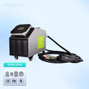 15kw 20kw CCS GBT Chademo Portable EV Charging Mobile Power Bank For Electric Car Outdoor Charging