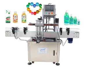 300Ml 400Ml 500Ml Waterolie Drank Plastic Fles Capping Machine Huisdier Voedsel Saus Bottelen Zegel Productie Verpakkingsapparatuur