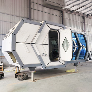 Contenedor de cápsula espacial interestelar intergaláctica habitación de cielo estrellado inteligente para cafetería móvil dormitorio de Hotel al aire libre escénico - Product Image 5