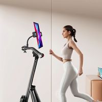 Flexible Metall Silikon Gummi Schwanenhals klemme Magnetischer Schwanenhals Telefon halter für Kinderwagen für Fitness geräte