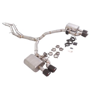 Sistema de <span class=keywords><strong>Escape</strong></span> Catback para <span class=keywords><strong>Audi</strong></span> <span class=keywords><strong>S5</strong></span> 3.0T B9 2018 con Tubos de <span class=keywords><strong>Escape</strong></span> de Acero Inoxidable, Silenciador y Sistema Valvetronic - Product Image 6