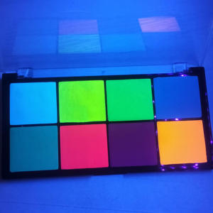 Nước kích hoạt 8 chia màu chuyên nghiệp cầu vồng có thể giặt Khỏa Thân người phụ nữ cơ thể sơn make up mặt sơn Palette - Product Image 3