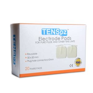 CE ISO13485 bantalan elektroda TENS/EMS Aksesori Stimulator otot ukuran perekat kuat bebas lateks elektroda 2 "X 2" - Product Image 1