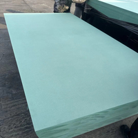 Panneau de fibres à haute densité (MDF) vert HMR 18 mm, certifié E2, résistant à l'humidité, première qualité, pour armoires de cuisine et salle de bain