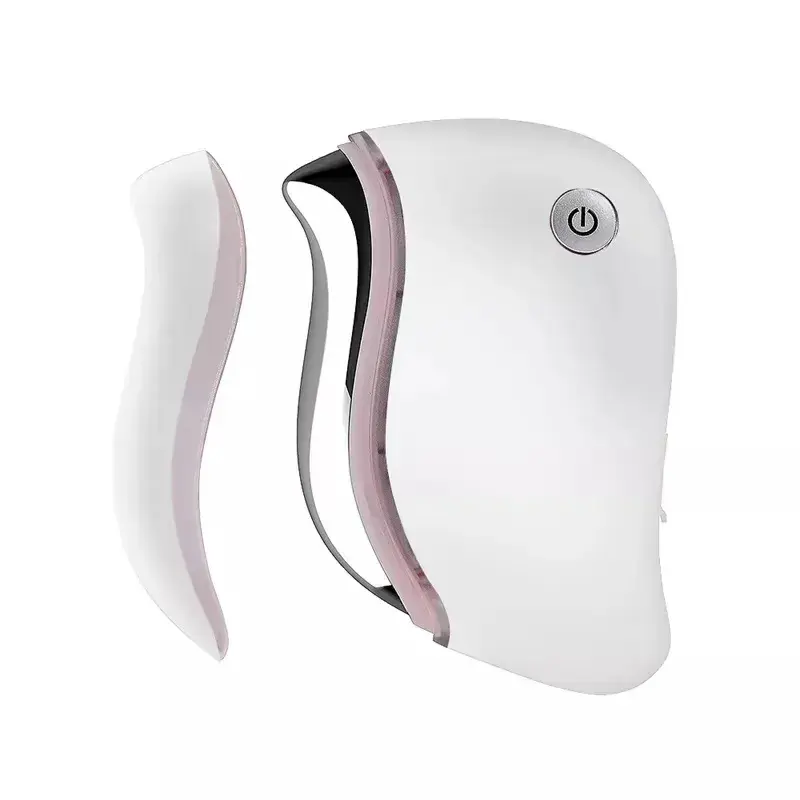 A107 new mini electric wireless massager technology cosmetici di bellezza terapia fotonica portatile ultrasuoni led light massaggio facciale