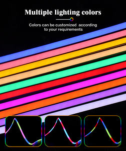 Néon Lampe Néon <span class=keywords><strong>Led</strong></span> Personnalisee Rgbw Sk6812 Rgb <span class=keywords><strong>LED</strong></span> Bande de Lumière Tube Néon T8 <span class=keywords><strong>Led</strong></span> 12000k <span class=keywords><strong>Led</strong></span> Bande de Lumière de Corde Ip68 - Product Image 3