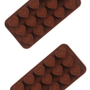 Heart-Shaped Silicone Chocolate <b>Mold</b> Valentine's Day Non-Stick Flexible for <b>Cake</b> Sustainable Kitchen Baking Tool - Product Image 6