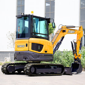 รถขุดขนาดเล็ก EPA Engine 4 ตัน แบบมัลติฟังก์ชั่น รถขุดตีนตะขาบใหม่ ความจุ 1 ตัน 5 ตัน สำหรับงานก่อสร้าง พร้อมบุ้งกี๋ - Product Image 4