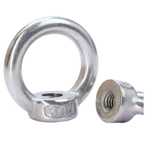 Écrous hexagonaux métriques polis certifiés en acier inoxydable, finition zinguée, certifiés DIN582 pour l'industrie minière - Product Image 2