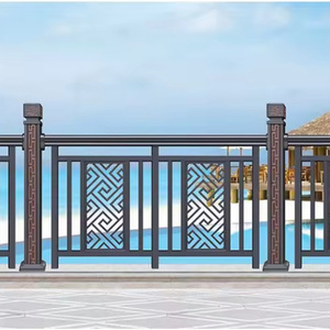 Nhà máy trực tiếp cung cấp đất nước chất lượng cao nhôm đồ trang trí hàng rào tấm kim loại hàng rào Vật liệu ngoài trời trang trại hàng rào - Product Image 2