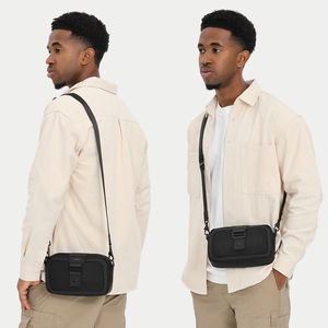 <span class=keywords><strong>Ozuko</strong></span> 9829 Bolso cruzado pequeño con correa ajustable más larga para mujeres y hombres Bolso cruzado Bolso de viaje ligero Bolso de hombro - Product Image 5