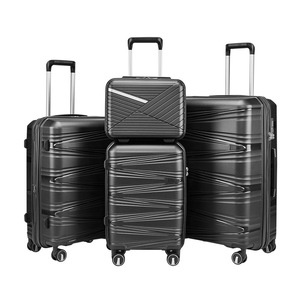 Luggage Set 28 Inch PP Material Combination <b>Lock</b> Travel <b>Suitcase</b> With Universal Wheels Zipper Carry On Luggage - Product Image 2