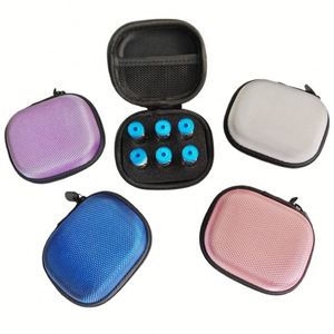 กระเป๋าใส่ขวดยาอินซูลินแบบพกพา ขนาดเล็ก ทำจากไนลอน EVA สีสันสดใส สำหรับขวดเพปไทด์ขนาด 3 มล. 6 ช่อง จุขวดได้ 9 ขวด - Product Image 1