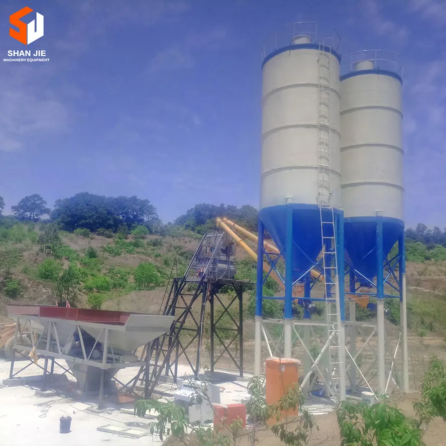 100Ton Bolted Bulk Steel New Cement Silo For Sale Malaysia New On Concrete Batching Plant